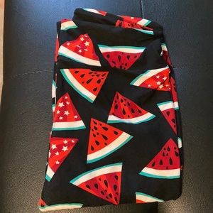 —One size watermelon LuLaRoe leggings